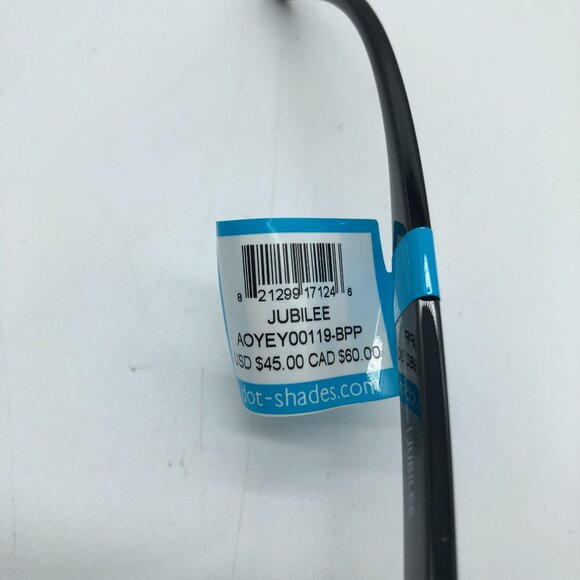 Dot Dash Unisex Jubilee Sunglasses Black Gloss/Vintage Gray Polarized OS - Picture 4 of 4